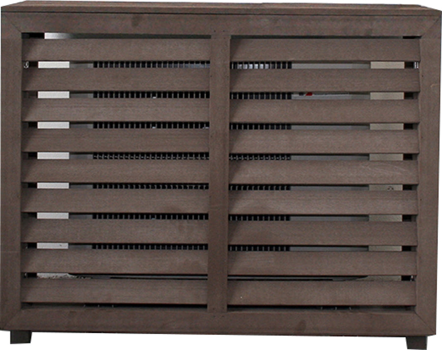 Omkasting buitenunit in PVC 990x911x395