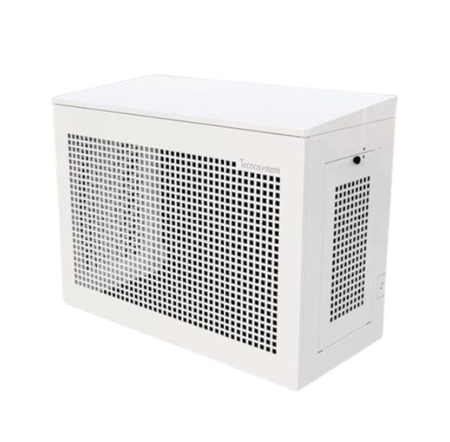 Omkasting perfo galva RAL 9002 ivoor H720xB1000xD470 mm