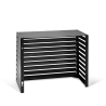 Evolar Airco Omkasting Zwart Medium 800x1100x550 mm
