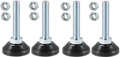 Evolar Rubberen Opstelvoetjes 10cm (set van 4)